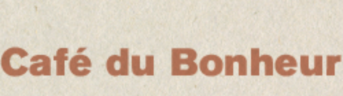 Café du Bonheur
